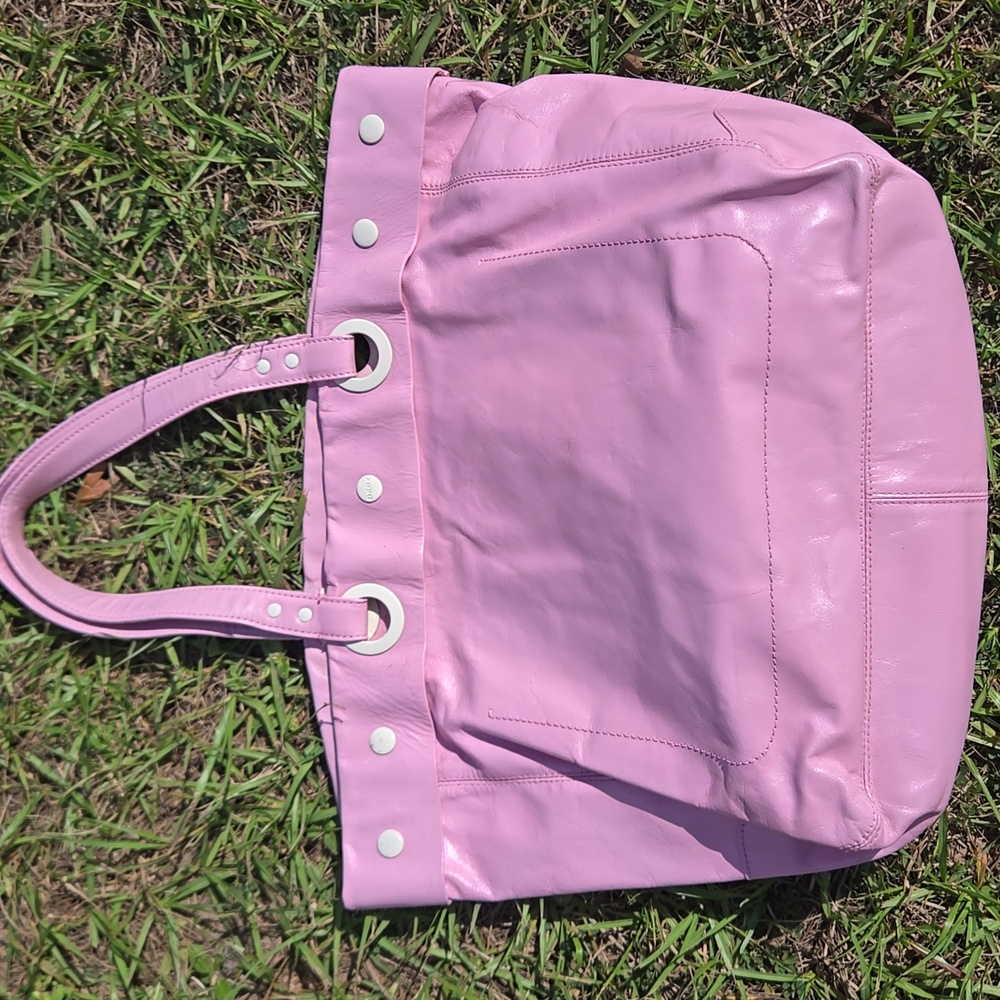 DKNY Pink Leather Shoulder/Handbag NWOT - Picture 5 of 6